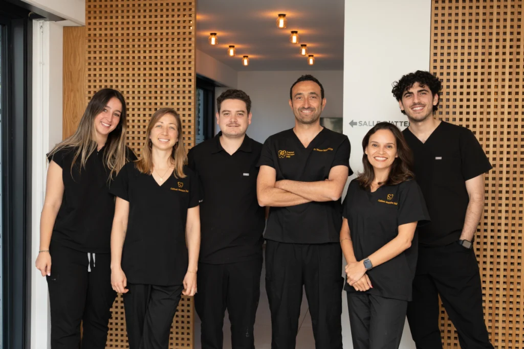 Infection dentaire soignée chez le dentiste